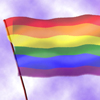 Gay pride flag